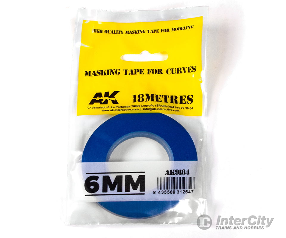 AK Interactive AK9184 Masking Tape for Curves - 6mm Tools
