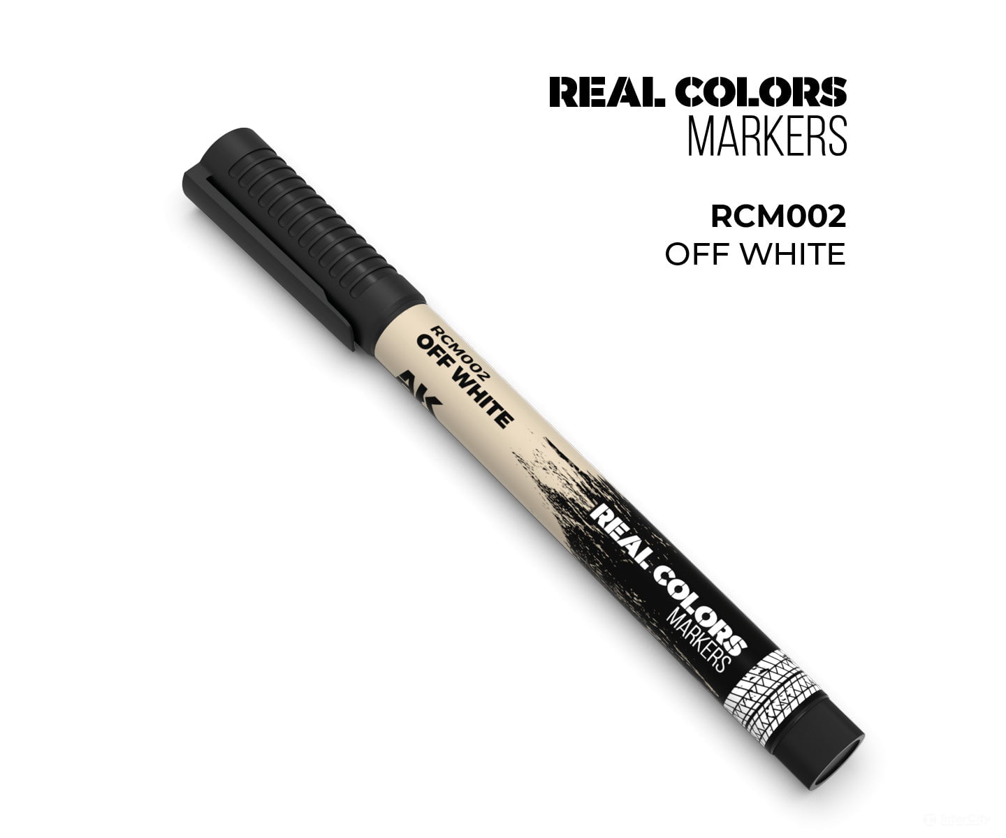 AK Interactive Real Color RC Markers RCM002 Off White - 1 pc - Paint