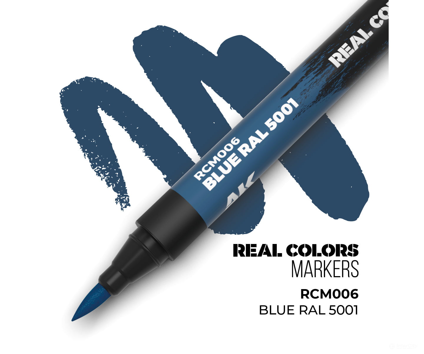 AK Interactive Real Color RC Markers RCM006 Blue RAL 5001 - 1 pc - Paint