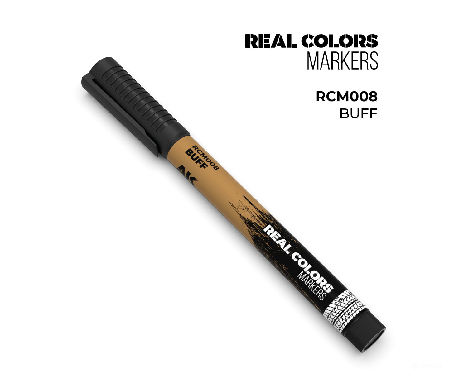 AK Interactive Real Color RC Markers RCM008 Buff - 1 pc - Paint