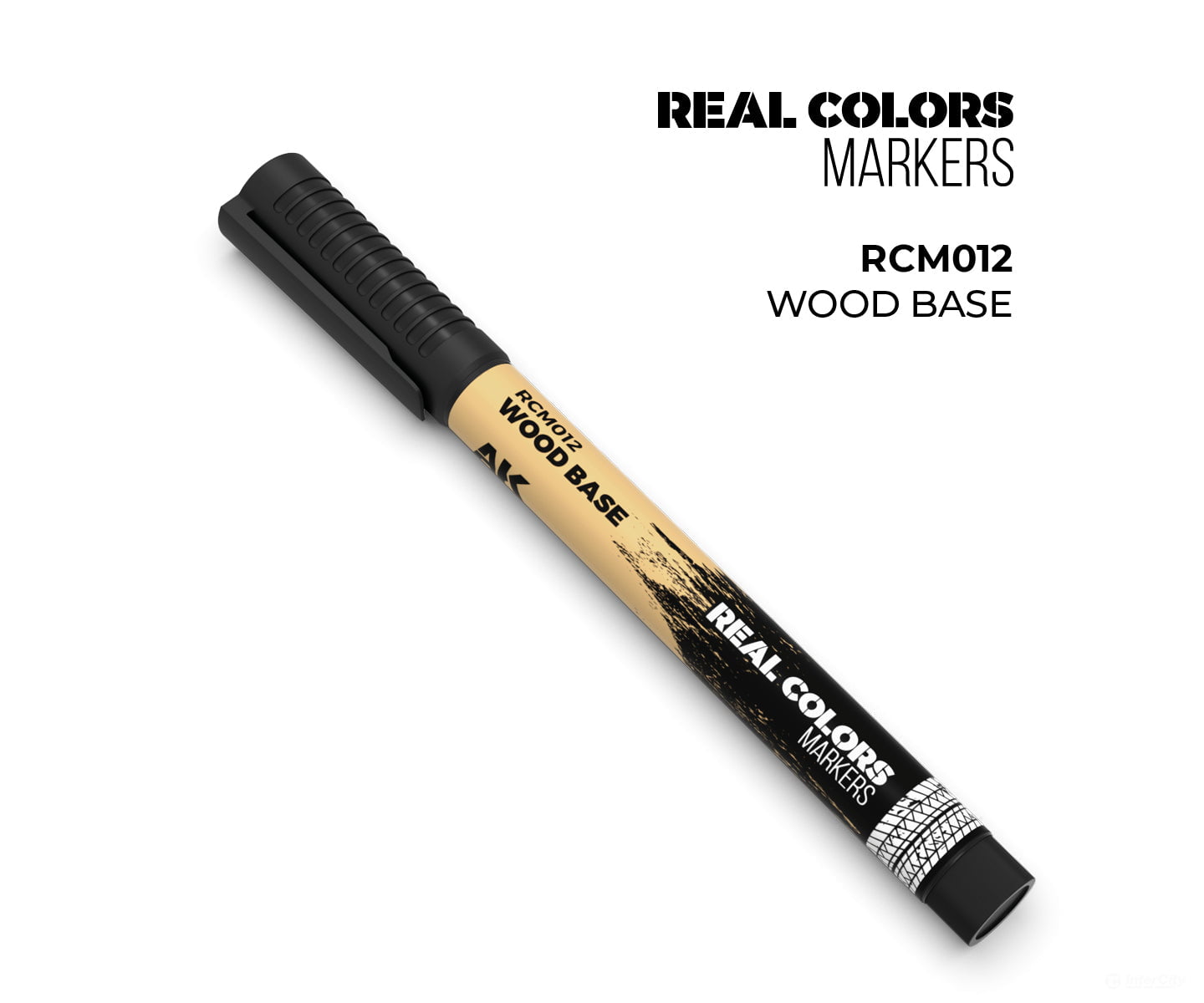 AK Interactive Real Color RC Markers RCM012 Wood Base - 1 pc - Paint
