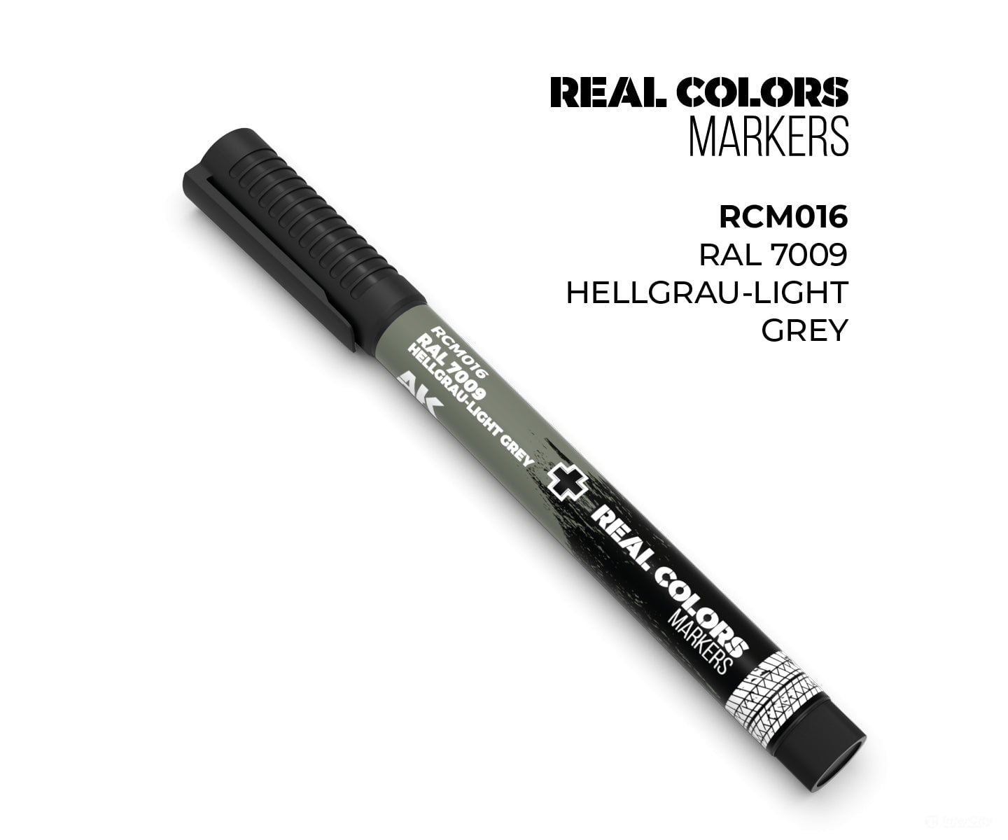 AK Interactive Real Color RC Markers RCM016 RAL 7009 Hellgrau - 1 pc - Paint