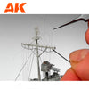 AK Interactive AK9134 High Elastic Stretch Rigging - 65 Feet - Mega-Thin