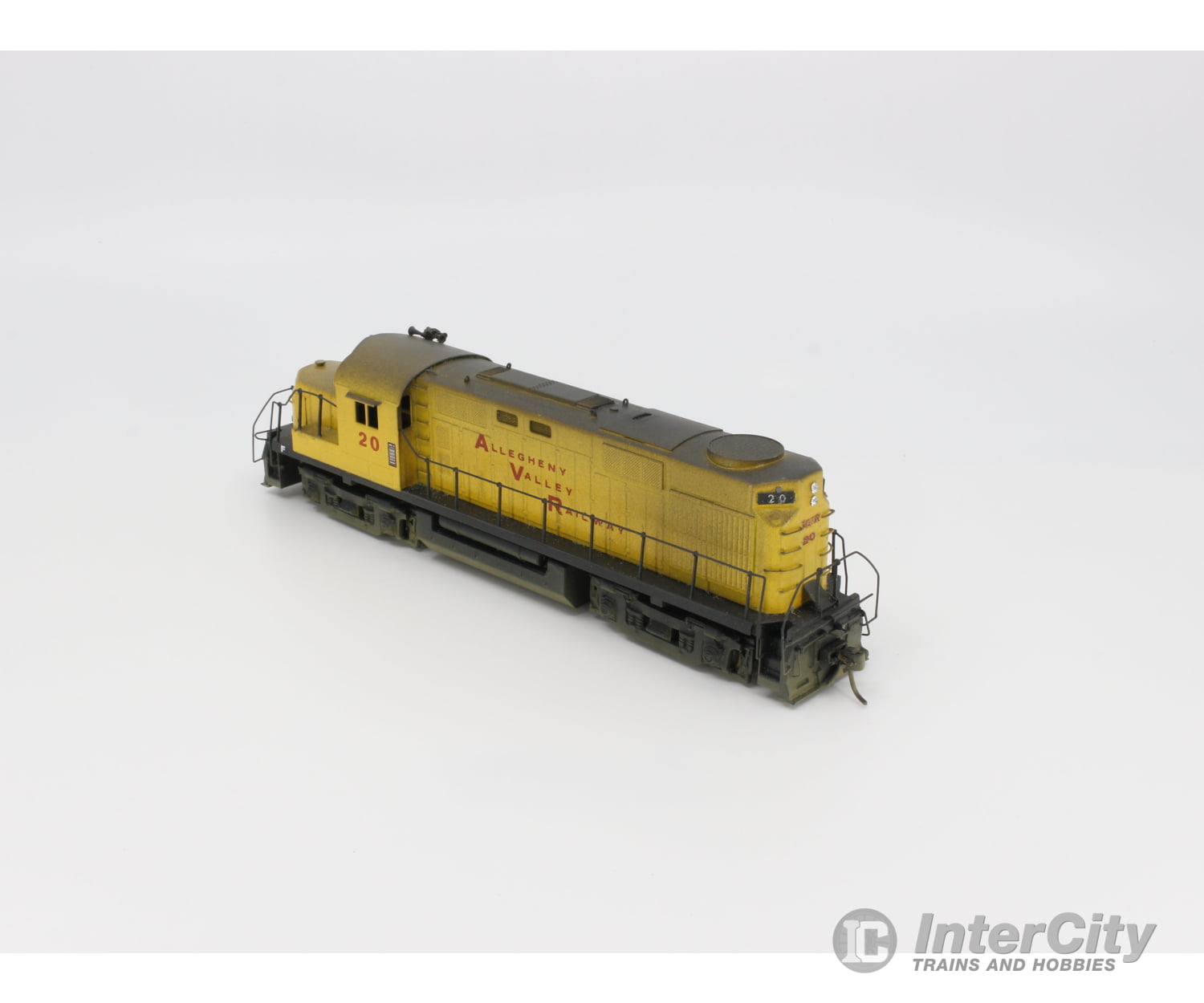 Unknown Ho Dl 721 Locomotive (Painted As Allegheny Valley Railway) 20 Dcc Locomotives