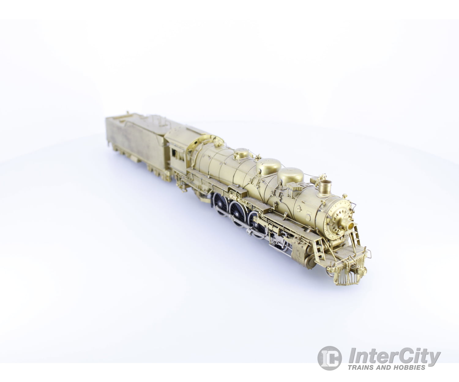 ALCO Models 6660 HO Brass 4-8-2 Steam Locomotive Atchison Topeka and Santa Fe (ATSF) Analog DC Locomotives
