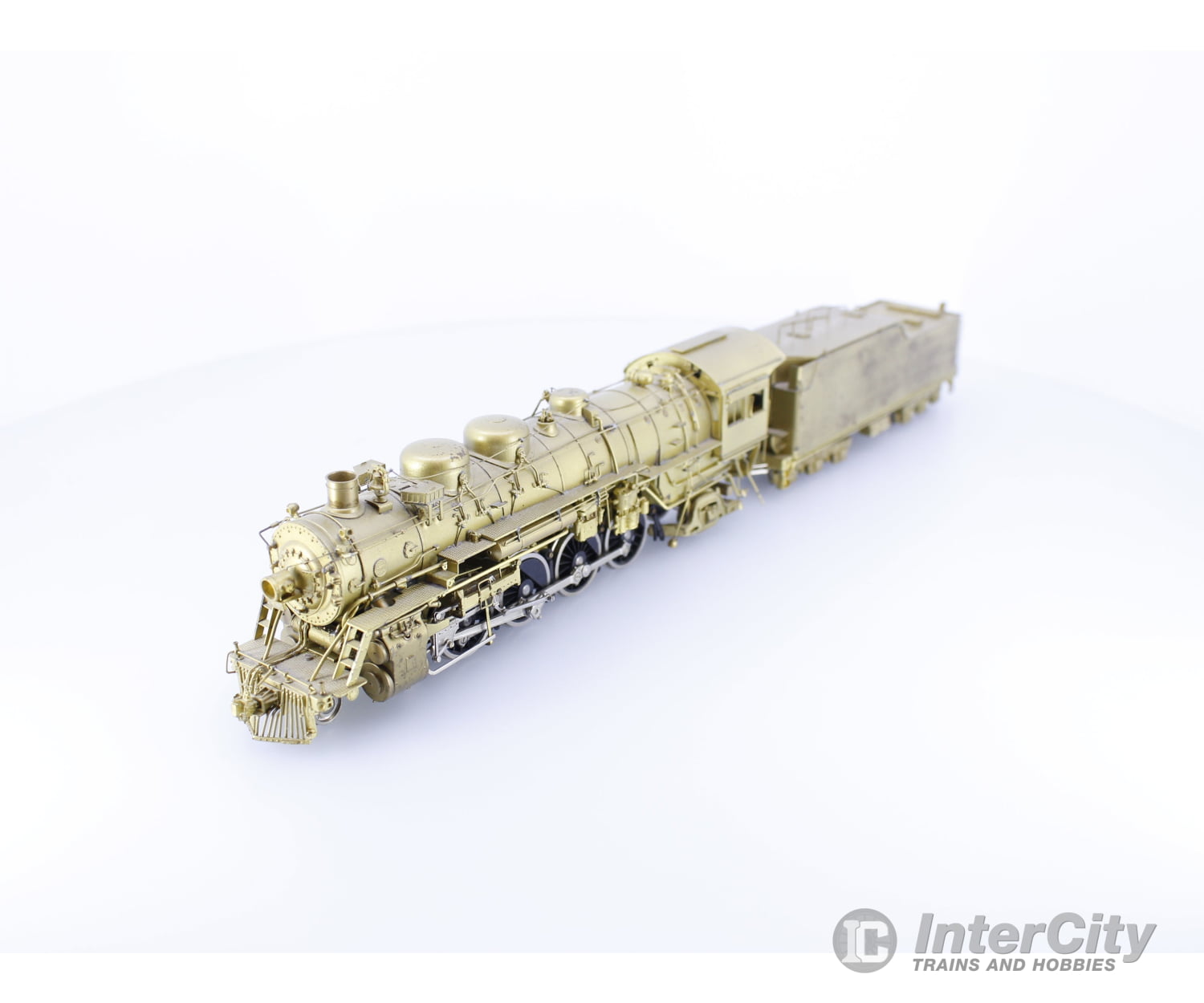ALCO Models 6660 HO Brass 4-8-2 Steam Locomotive Atchison Topeka and Santa Fe (ATSF) Analog DC Locomotives