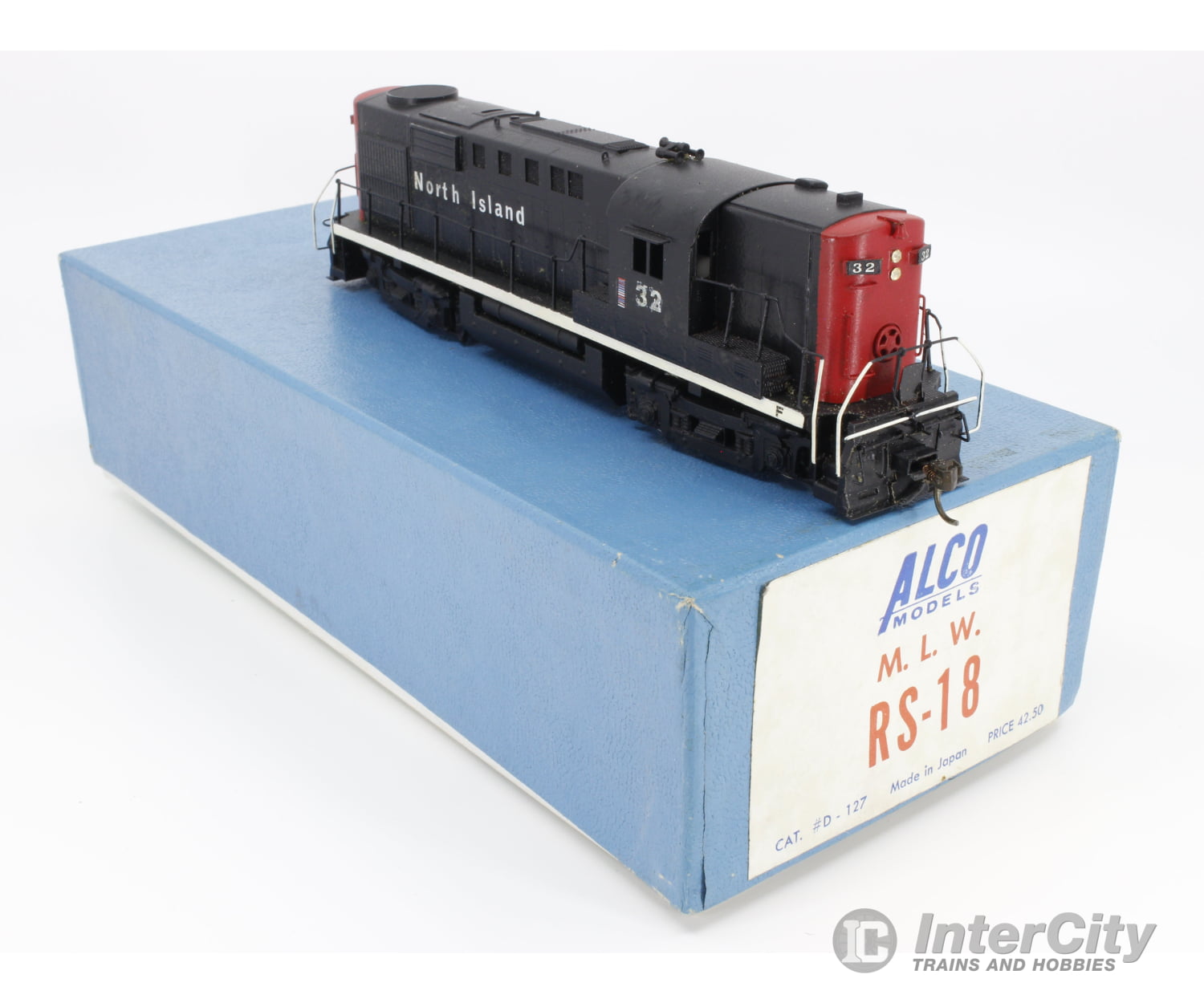 Alco Models D-127 Ho Rs-18 Locomotive (Painted As North Island) 32 Analog Dc Locomotives