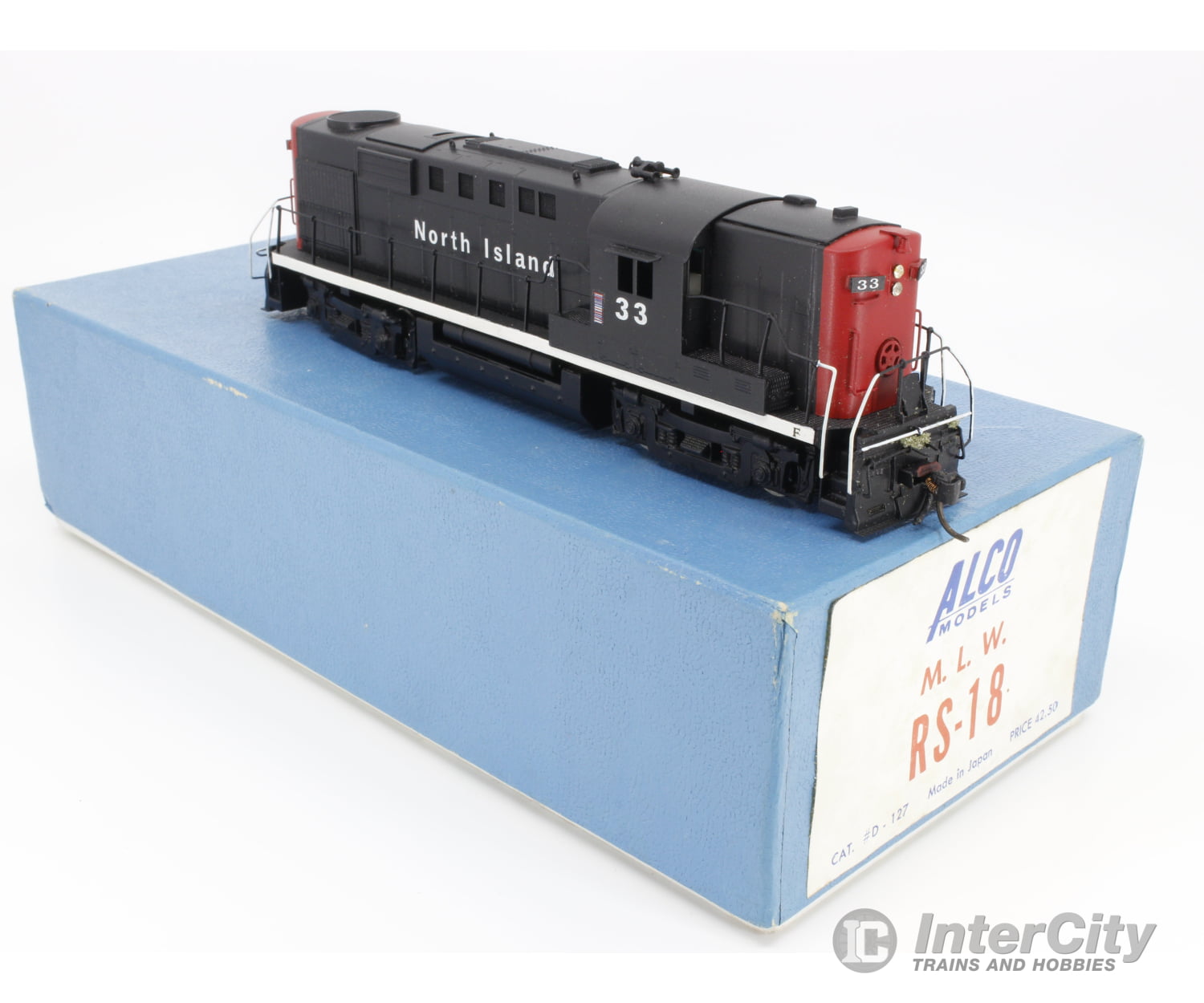 Alco Models D-127 Ho Rs-18 Locomotive (Painted As North Island) 33 Analog Dc Locomotives