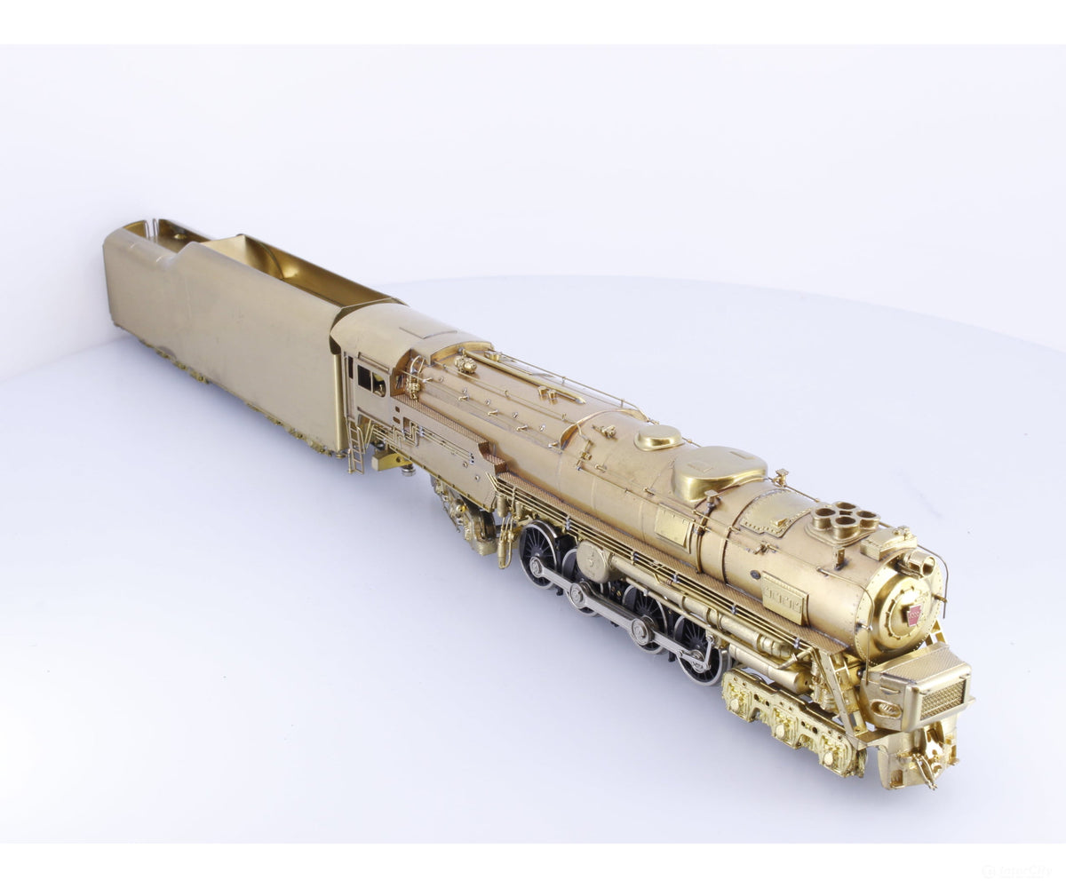 ALCO Models S-125 HO Brass 6-8-6 Class S-2 Turbine Steam Locomotive Pennsylvania (PRR) Analog DC - Locomotives