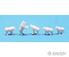 All Scale Miniatures Ho 870964 Unpainted 3D-Printed Figures - Mountain Goats (Assorted) Pkg(5)