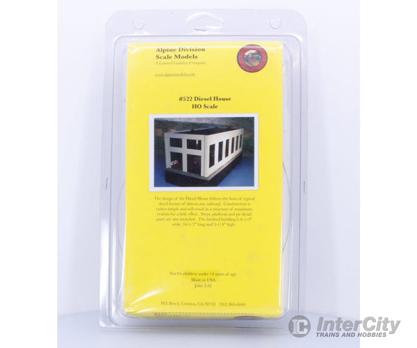 Alpine Division Scale Models 522 HO Diesel House Structures