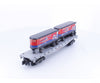 American Flyer Trains 24550 S Piggy Back Flat Car with 2 Trailers Monon (CIL) 24550 - Freight Cars