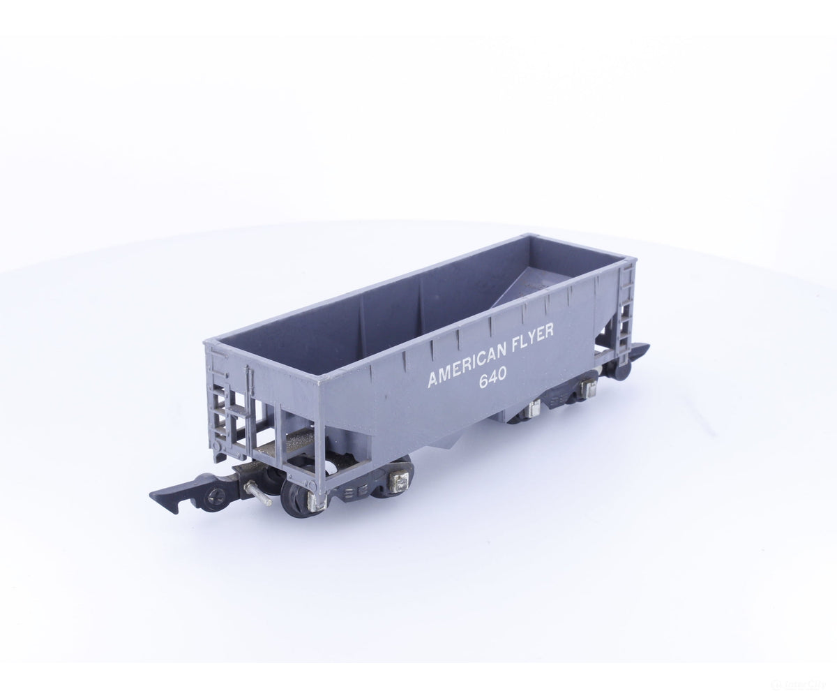 American Flyer Trains 640 S 2 Bay Hopper Car 640 - Freight Cars