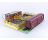 American Flyer Trains 736 S Operating Stock Yard with 40’ Stock Car No Controller Missouri Pacific (MP) 736 - Freight