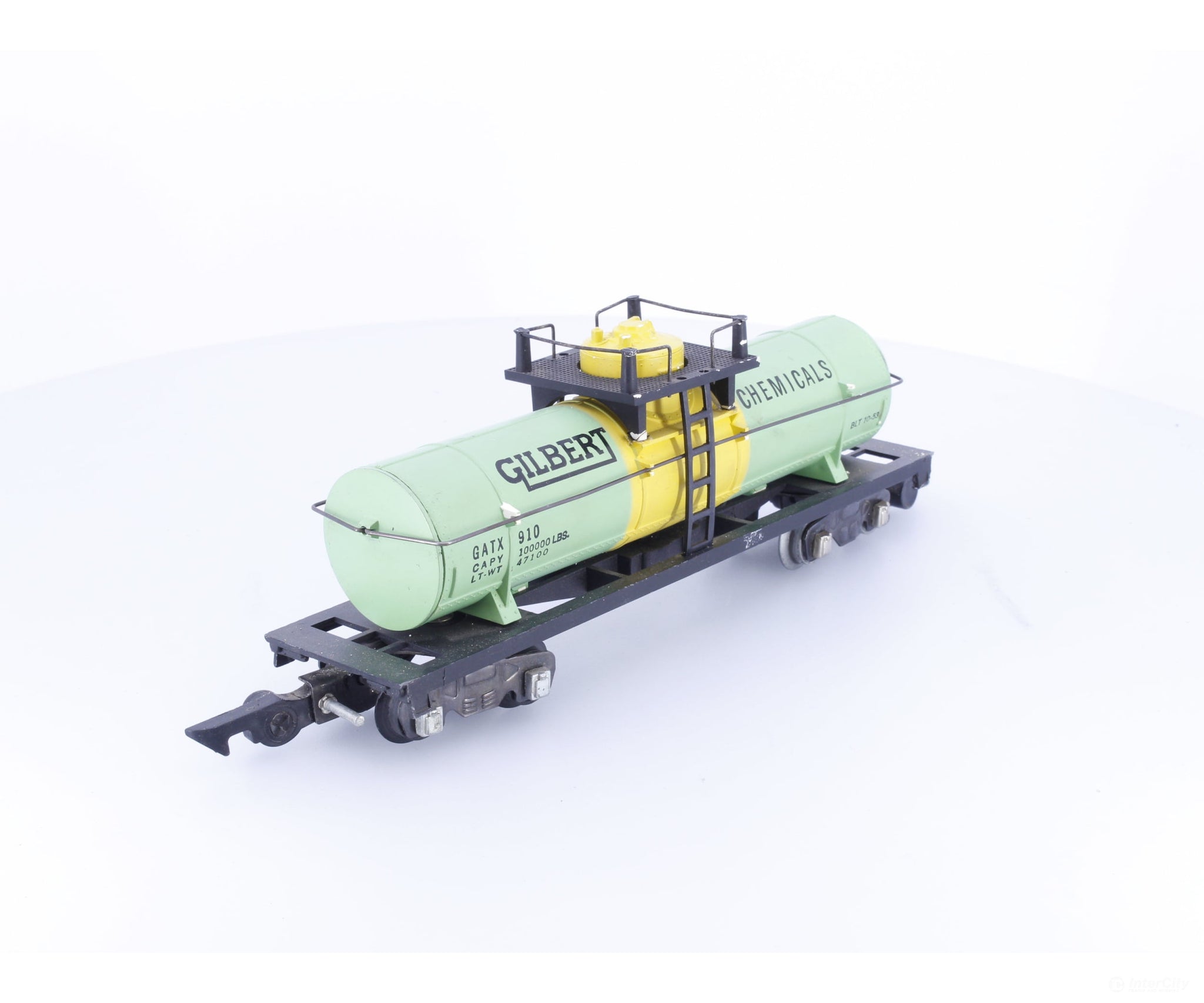 American Flyer Trains 910 S Single Dome Tank Car Gilbert Chemicals GATX Corporation (GATX) 910 - Freight Cars