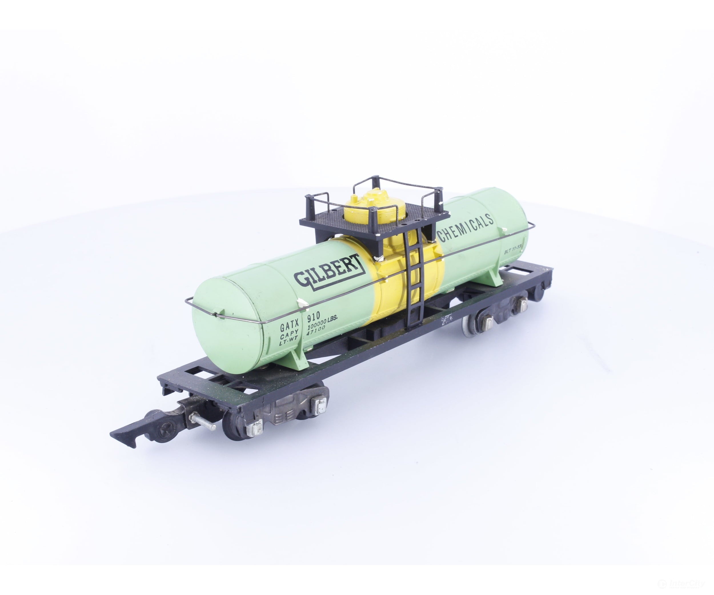 American Flyer Trains 910 S Single Dome Tank Car Gilbert Chemicals GATX Corporation (GATX) 910 - Freight Cars