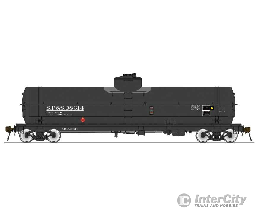 American Limited Models Ho 1858 Gatc Welded Tank Car - Ready To Run -- Spokane Portland & Seattle