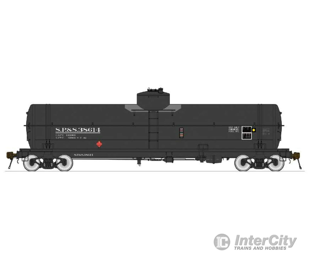 American Limited Models Ho 1858 Gatc Welded Tank Car - Ready To Run -- Spokane Portland & Seattle