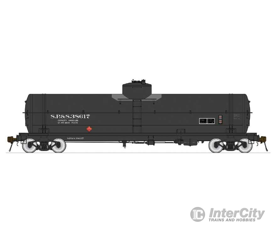 American Limited Models Ho 1859 Gatc Welded Tank Car - Ready To Run -- Spokane Portland & Seattle