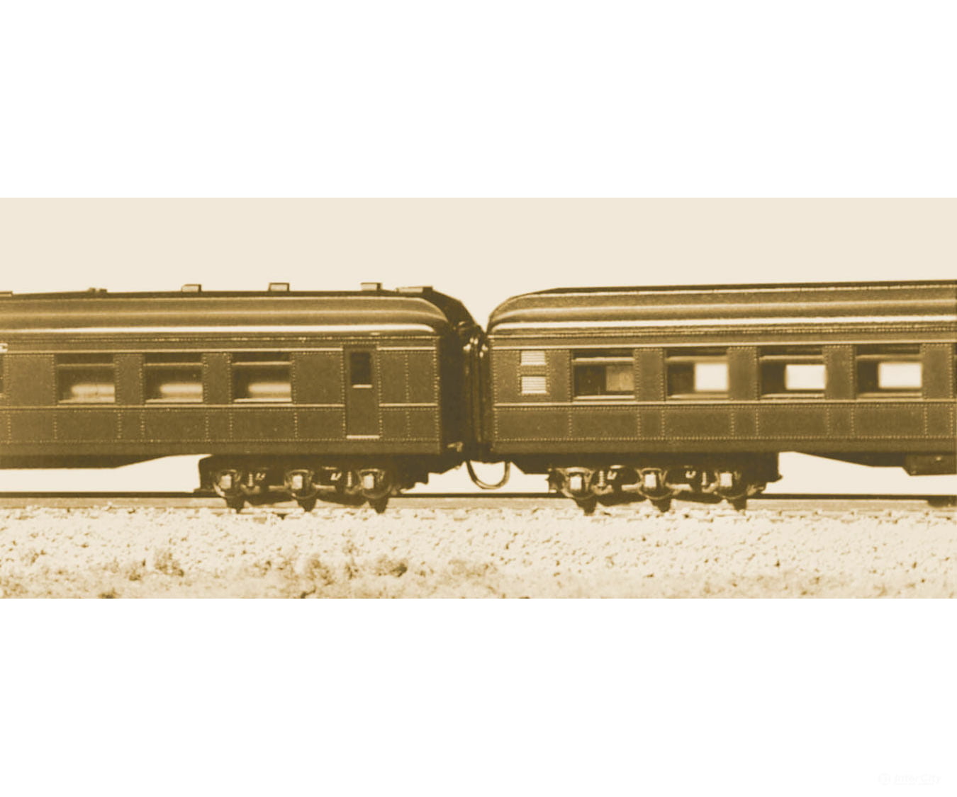 American Limited Models N 8400 Diaphragms -- Heavyweight Passenger Cars (Black) Pkg(2) Parts