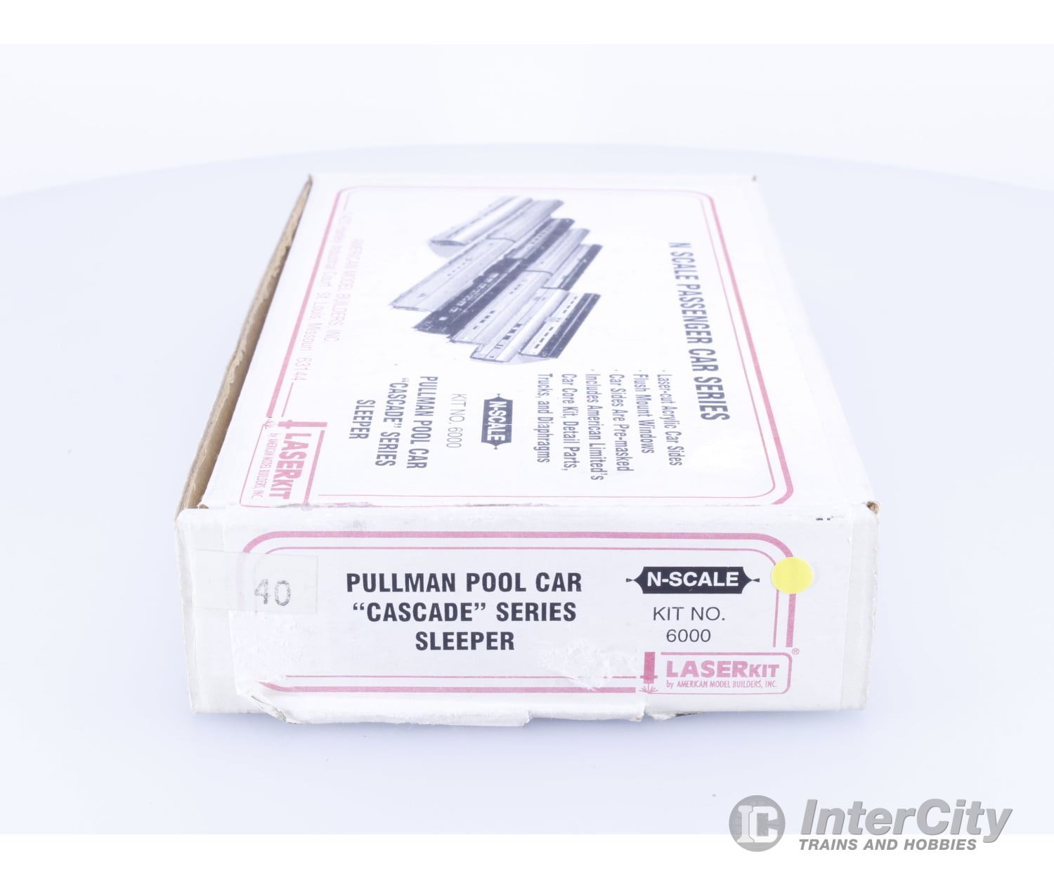 American Model Builders 6000 N Pullman Pool Car Cascade Series Sleeper Laser Kit Passenger Cars