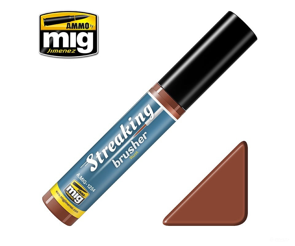 Ammo by Mig AMIG1254 Rust Streaking Brusher Weathering