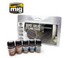 Ammo By Mig Amig7470 Depot Areas & Sludge Tracks Weathering Set