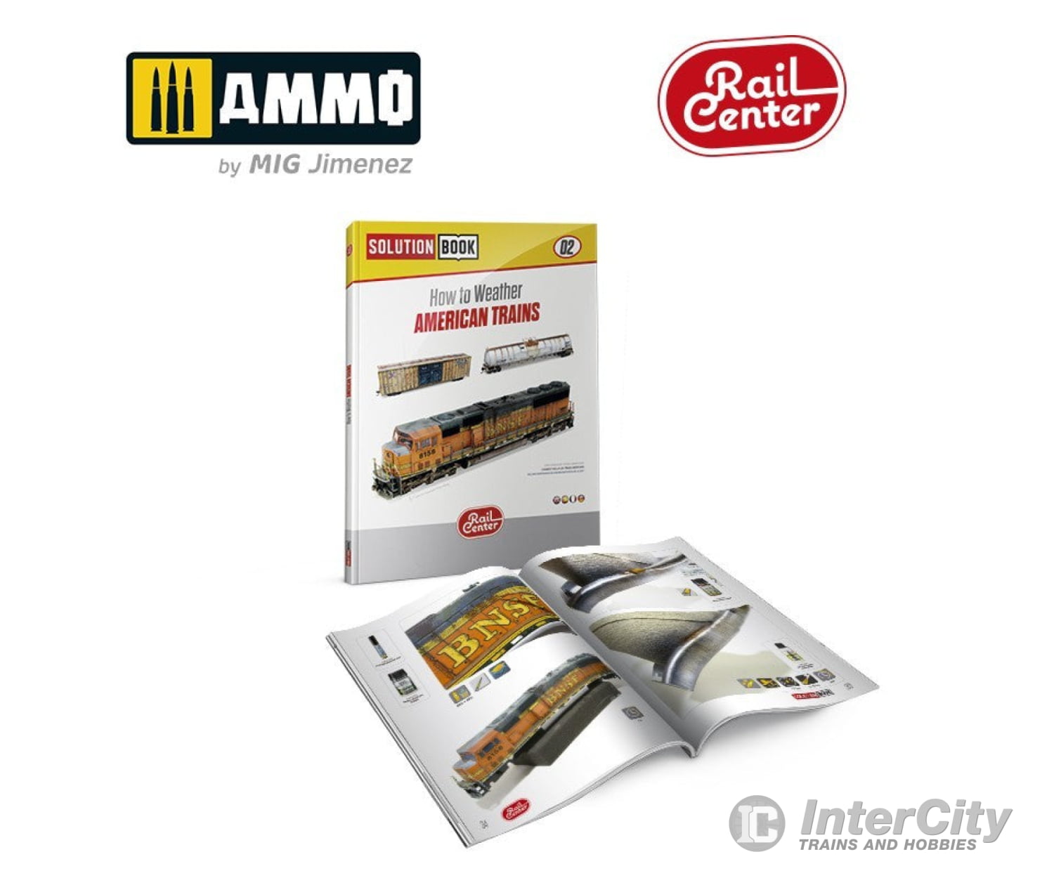 Ammo By Mig Amigr-1201 Rail Center Solution Box Mini #02 – American Trains Weathering Set