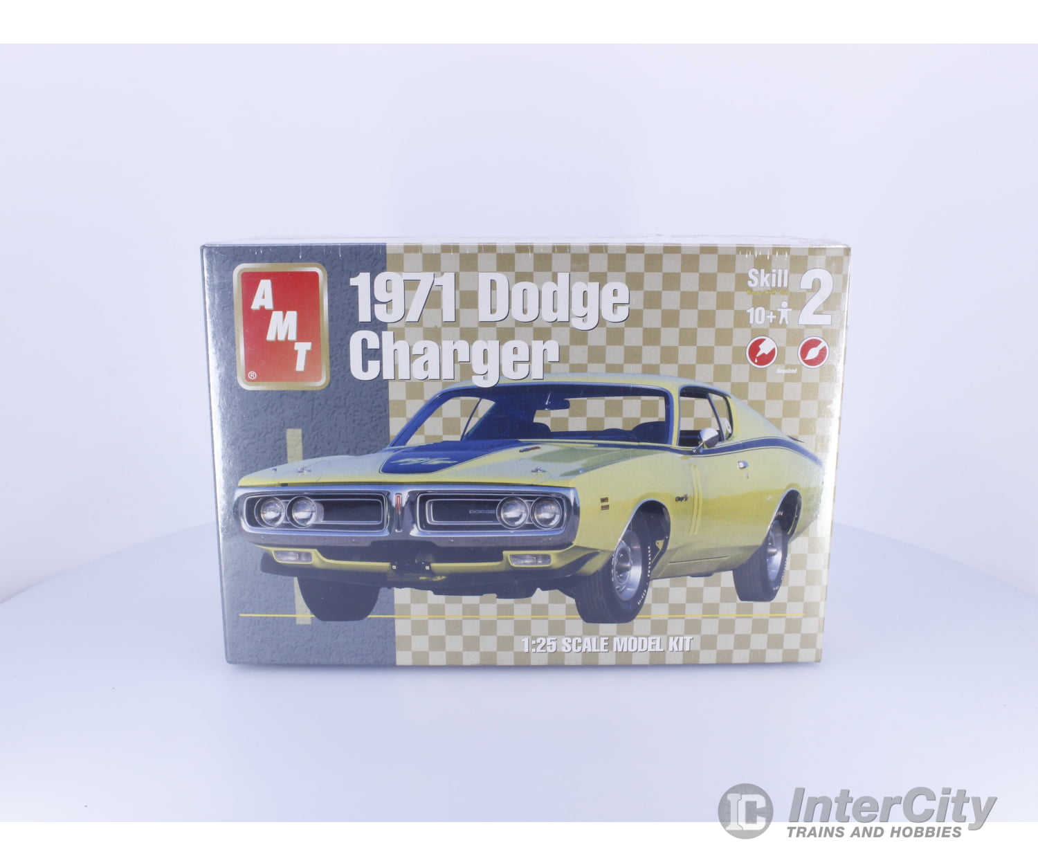 AMT 31253 G 1971 Dodge Charger Plastic Model Kit 1/25 (#2) Plastic Car Model Kits