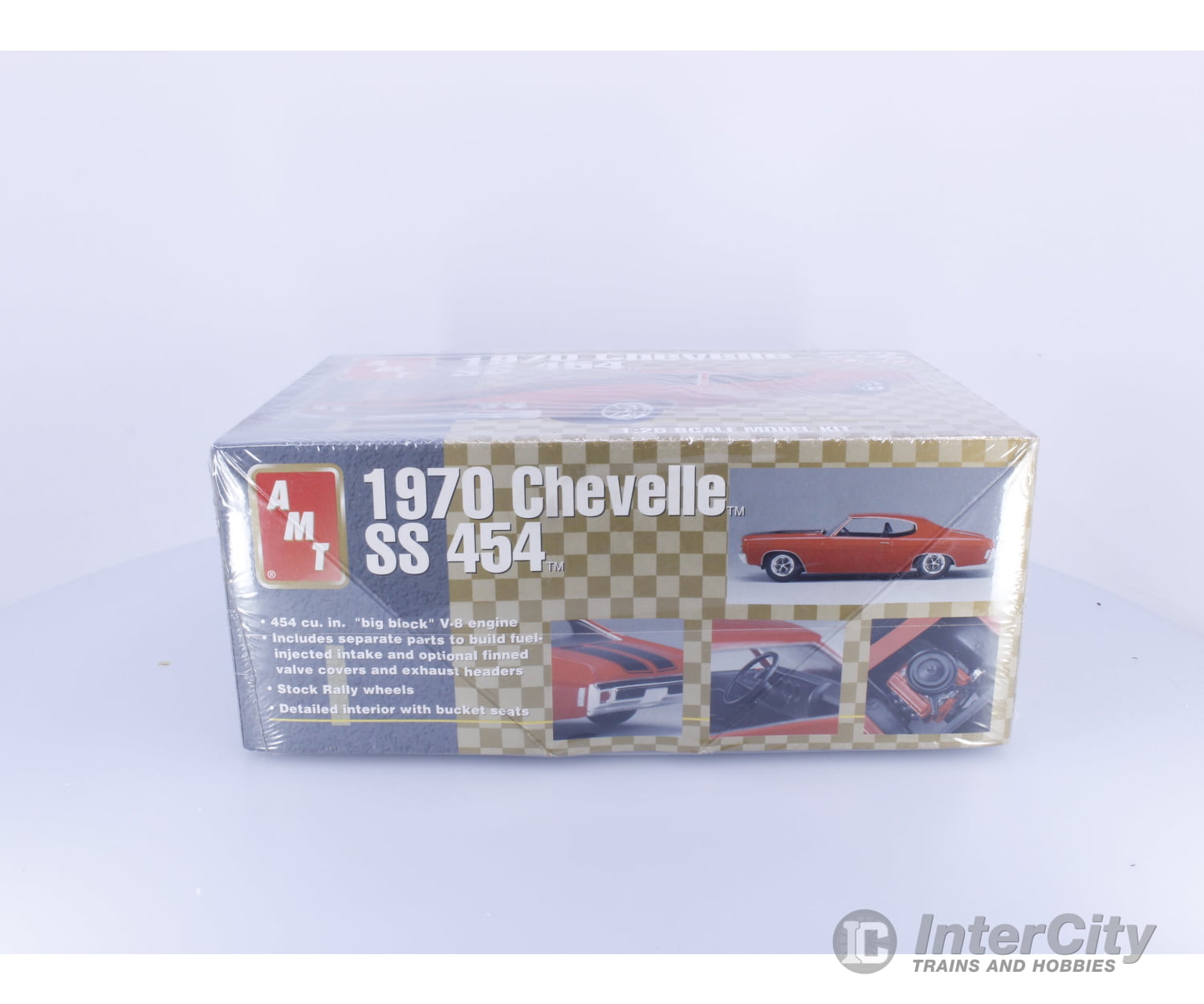 AMT 31640 G 1970 Chevrolet Chevelle SS 454 Plastic Model Kit 1/25 (#2) Plastic Car Model Kits