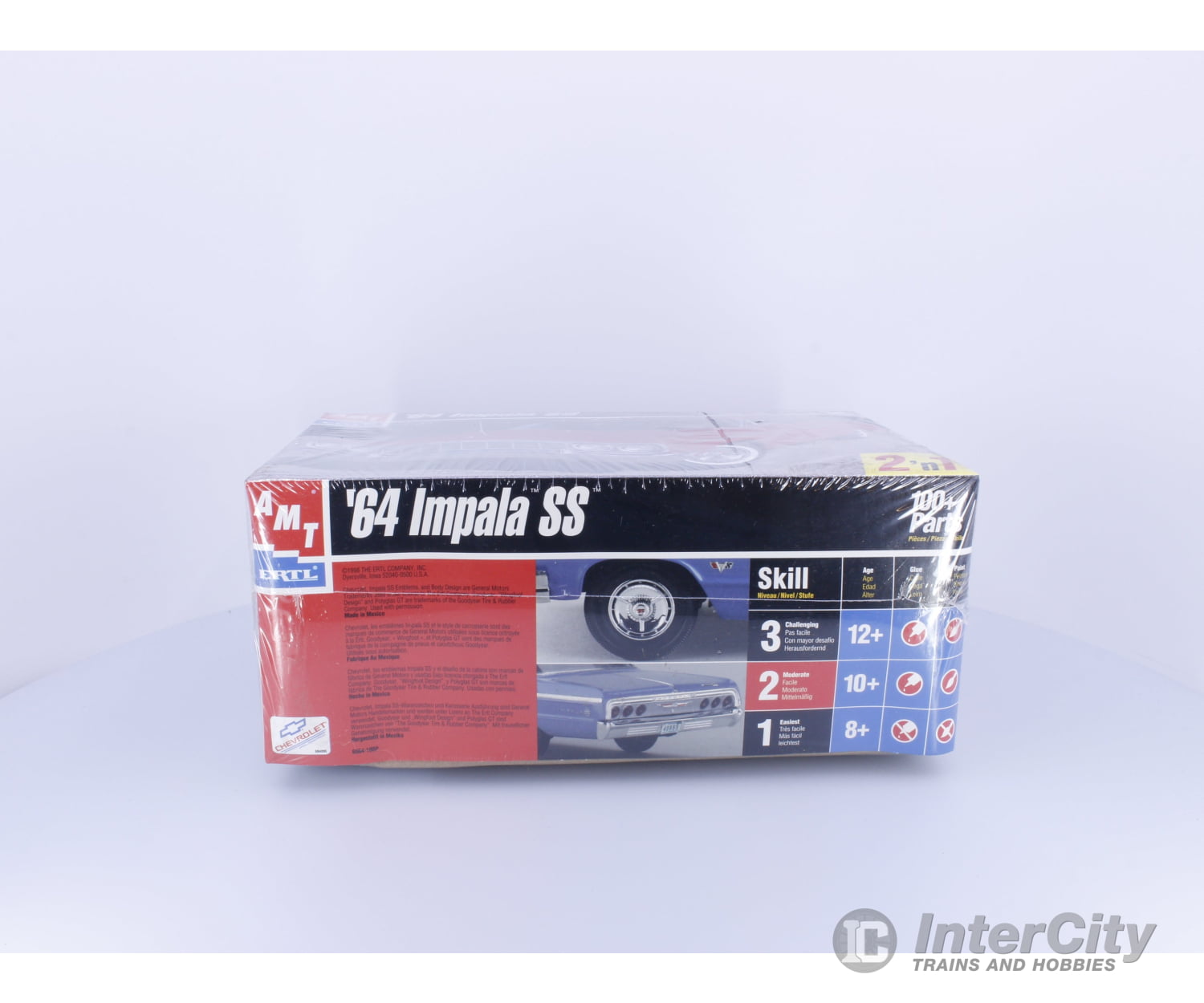 AMT 6564 G 1964 Chevrolet Impala SS Plastic Model Kit 1/25 Plastic Car Model Kits