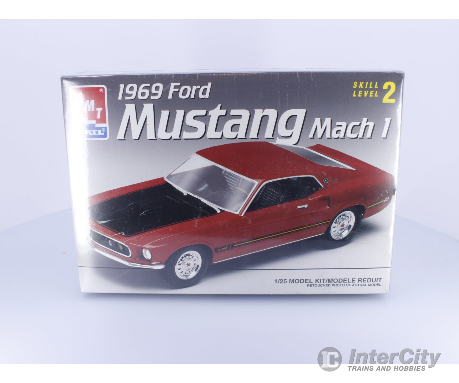 AMT 8233 G 1969 Ford Mustang Mach 1 Plastic Model Kit 1/25 (#2) Plastic Car Model Kits