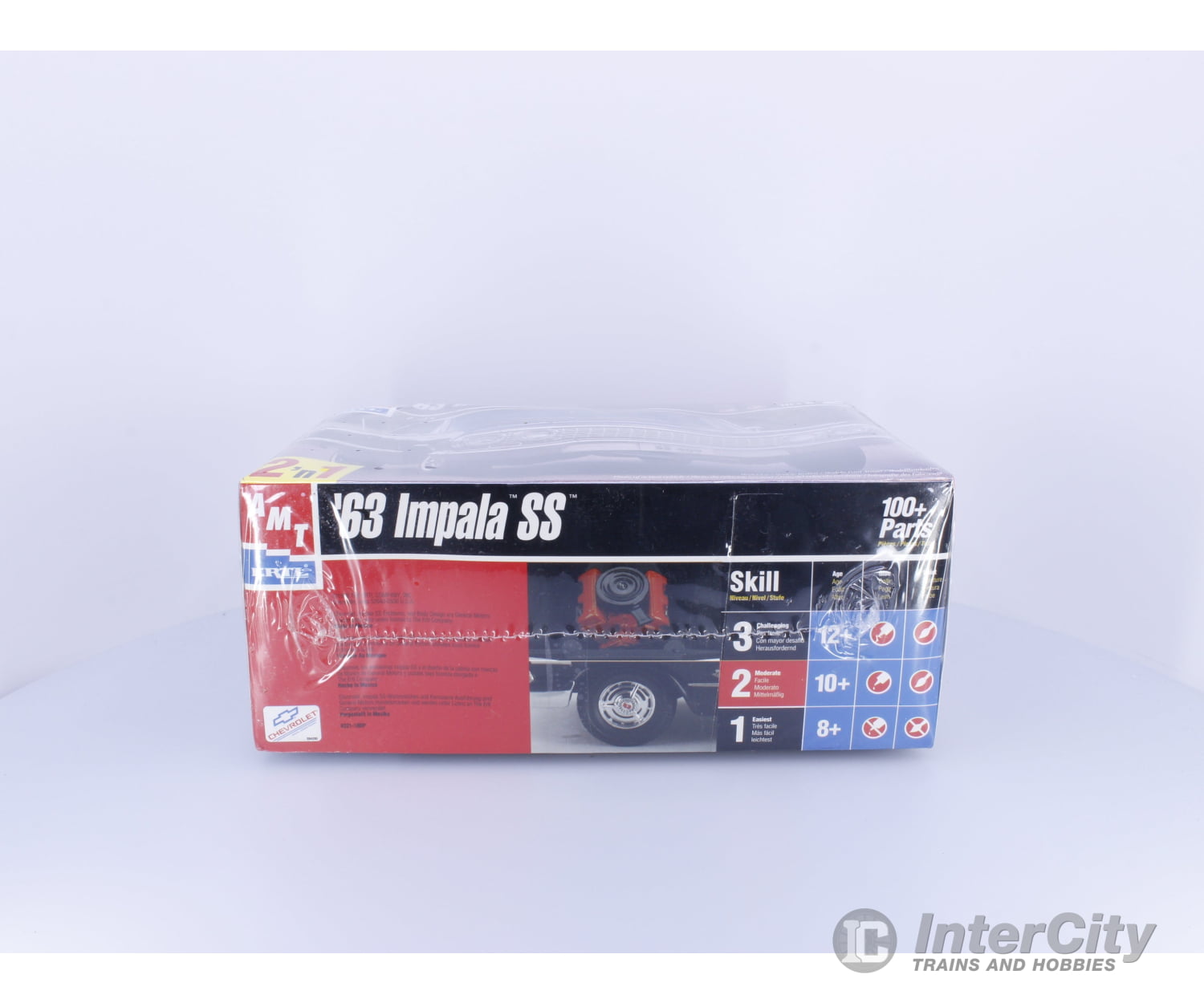 AMT 8321 G 1963 Chevrolet Impala SS Plastic Model Kit 1/25 (#2) Plastic Car Model Kits