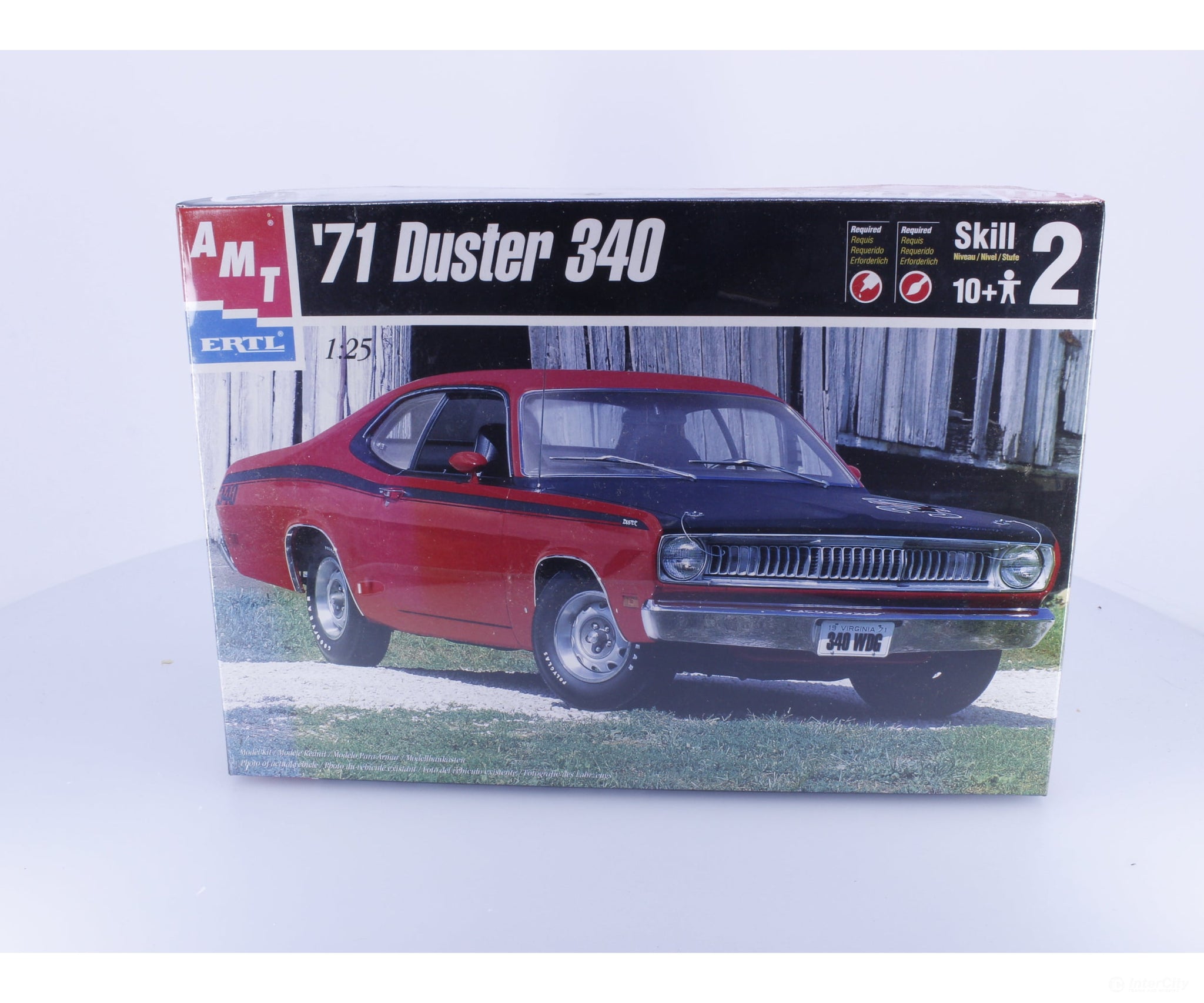 AMT 8437 G 1971 Dodge Duster 340 Plastic Model Kit 1/25 Plastic Car Model Kits