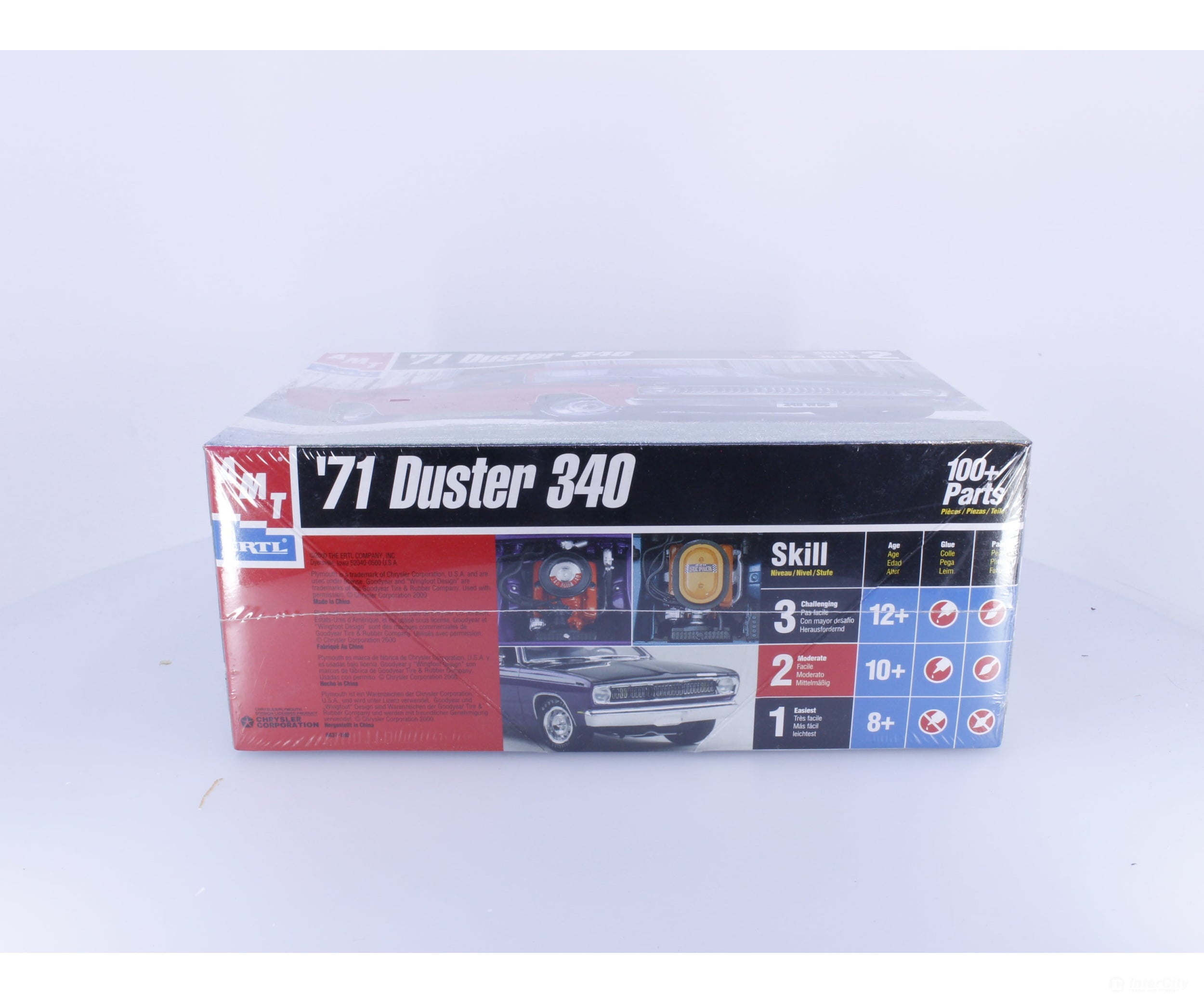 AMT 8437 G 1971 Dodge Duster 340 Plastic Model Kit 1/25 Plastic Car Model Kits