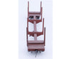 Andy W. Scale Models SKELLC HO Custom Built Skeleton Log Car BC Rail (BCOL) 10054 - Freight Cars