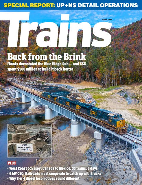 Trains Magazine April 2026