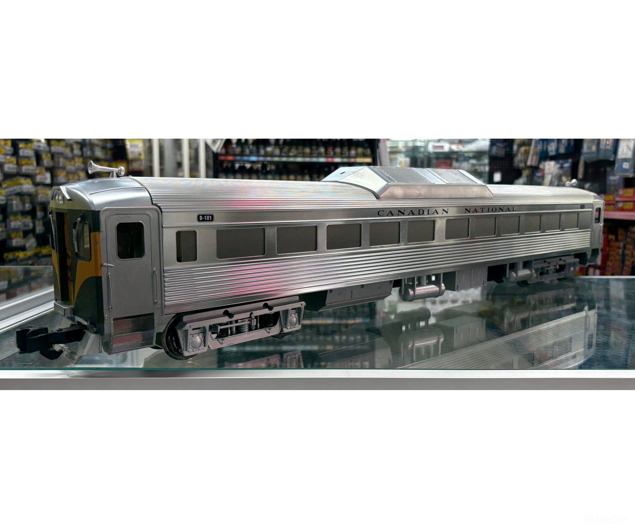Aristo Craft ART-22802 1 Budd RDC Rail Car Aluminum Body Interior Lighting Sound-Ready Smoke System Canadian National