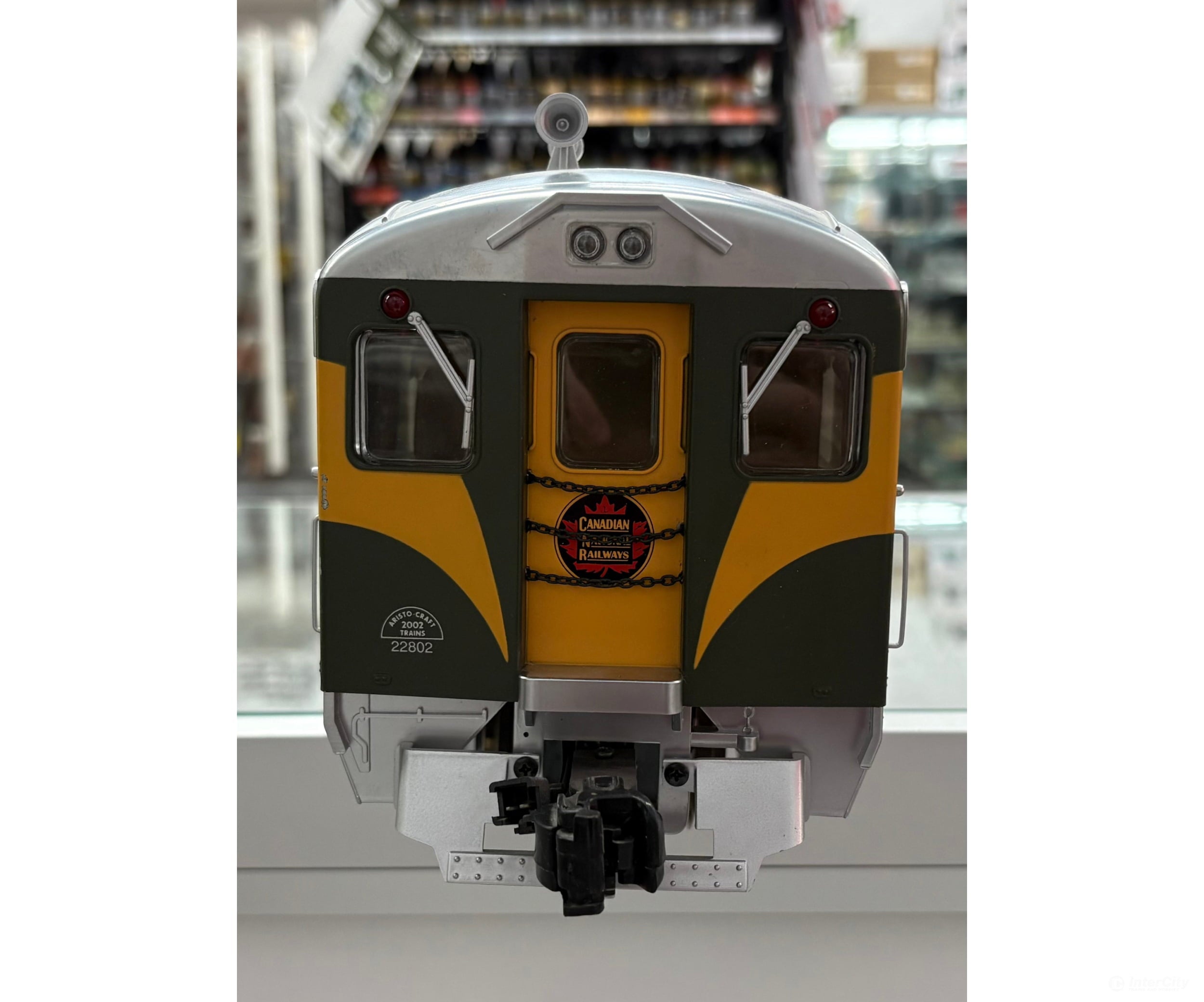 Aristo Craft ART-22802 1 Budd RDC Rail Car Aluminum Body Interior Lighting Sound-Ready Smoke System Canadian National