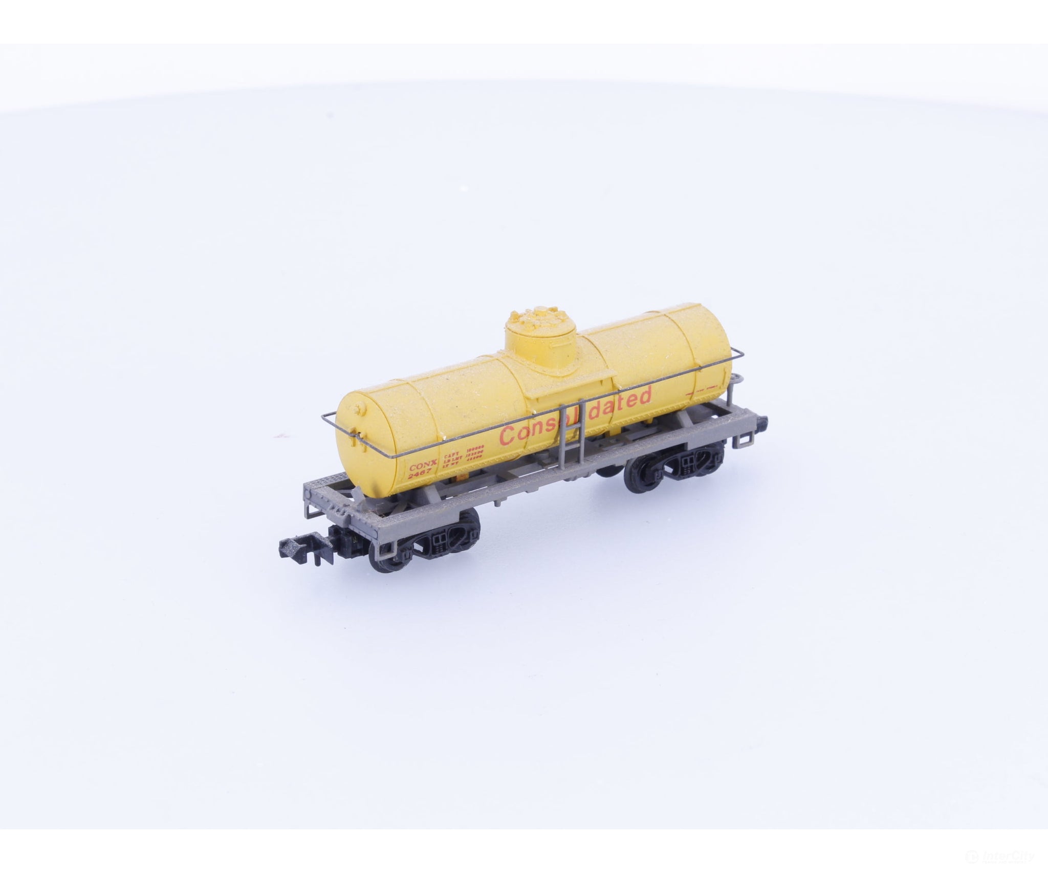 Arnold 0484S N Single Dome Tank Car Consolidated (CONX) 2467 Freight Cars