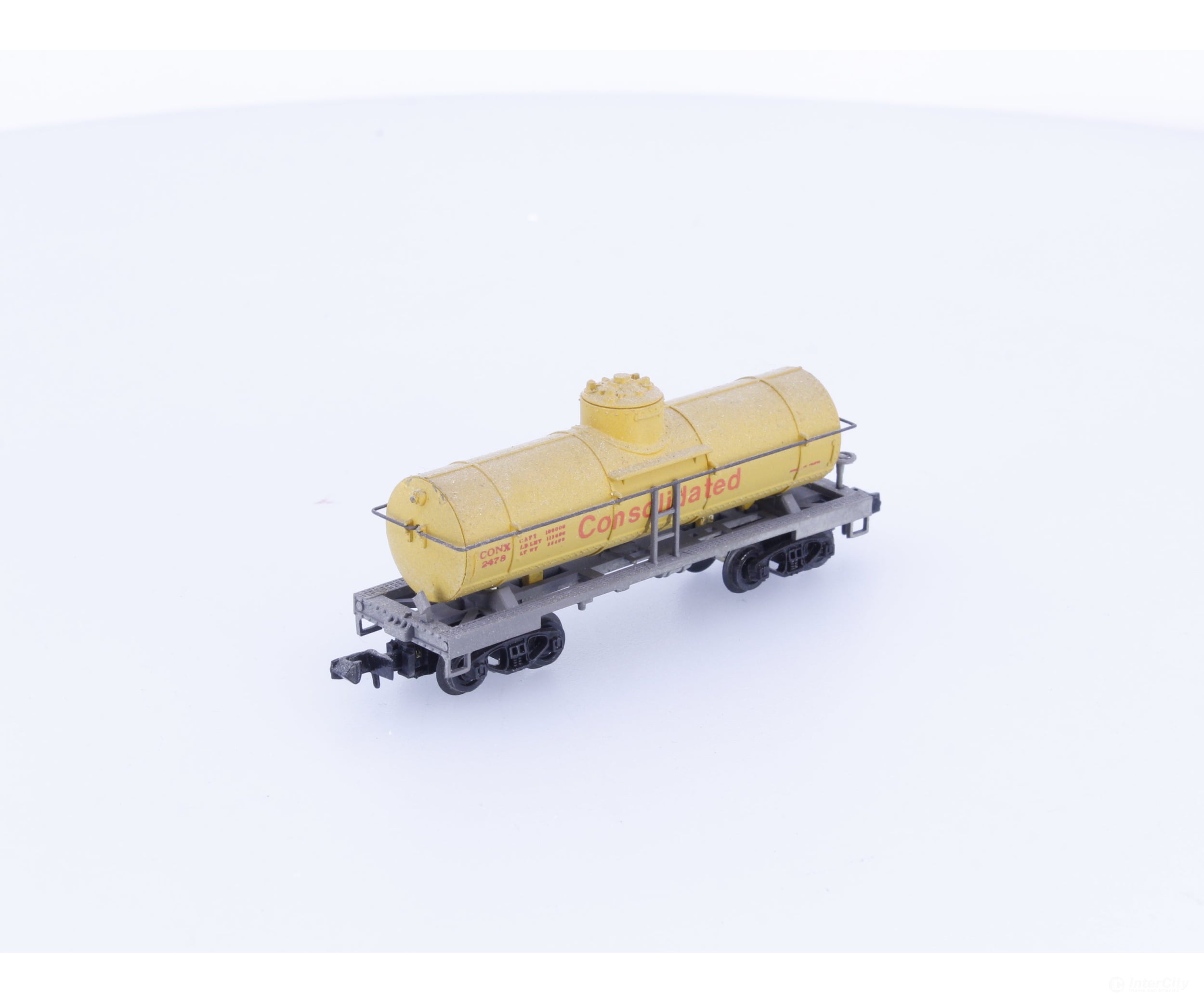 Arnold 0484S N Single Dome Tank Car Consolidated (CONX) 2478 Freight Cars