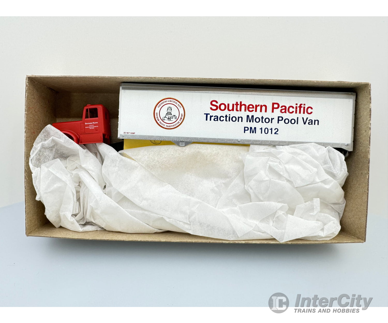 Athearn 05130 Ho 40’ Trailer W.kw Sp-Traction Motor Poo Van Southern Pacific (Sp) Cars & Trucks