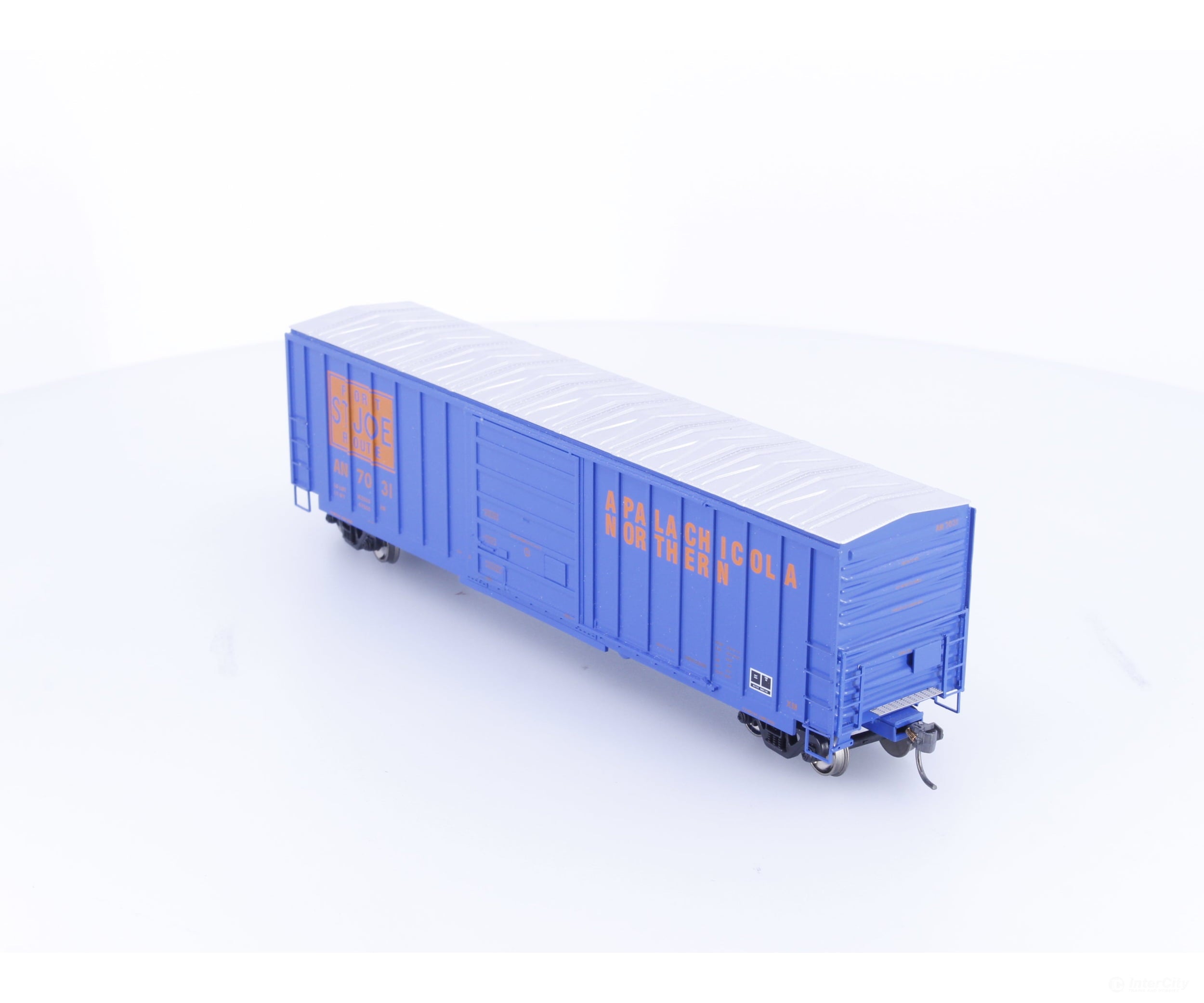Athearn 05801 HO 50’ PS 5344 Boxcar Apalachicola Northern Railroad (AN) 7031 - Freight Cars