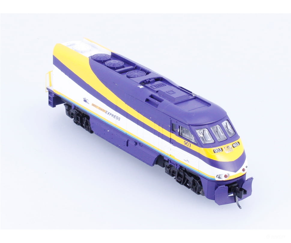 Athearn 10018 N F59PHI West Coast Express Diesel Locomotive Digital West Coast Express (WCE) 903 DCC - Locomotives