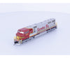 Athearn 10702 N SD75M Warbonnet Diesel Locomotive Santa Fe (SF) 226 Analog DC - Locomotives