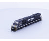 Athearn 10710 N SD70M Flared Radiator Diesel Locomotive Norfolk Southern (NS) 2605 Analog DC - Locomotives