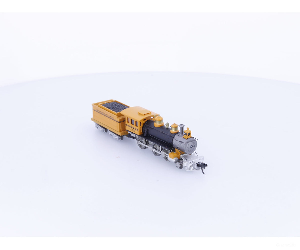 Athearn 11902 N 2-6-0 Steam Locomotive Denver and Rio Grande Western (DRGW) 597 Analog DC - Locomotives