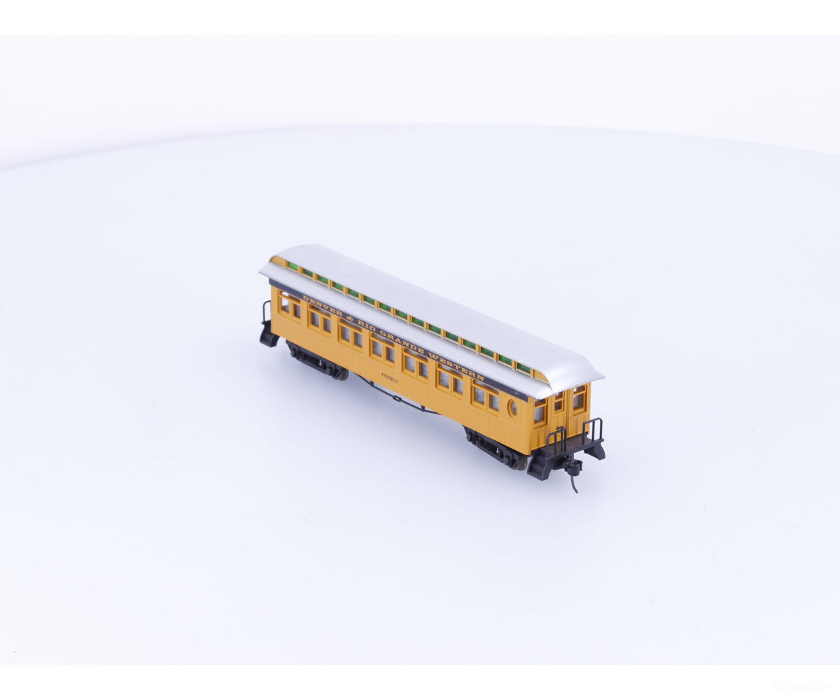 Athearn 11929 N 50’ Overland Passenger Coach Denver and Rio Grande Western (DRGW) Pueblo - Freight Cars