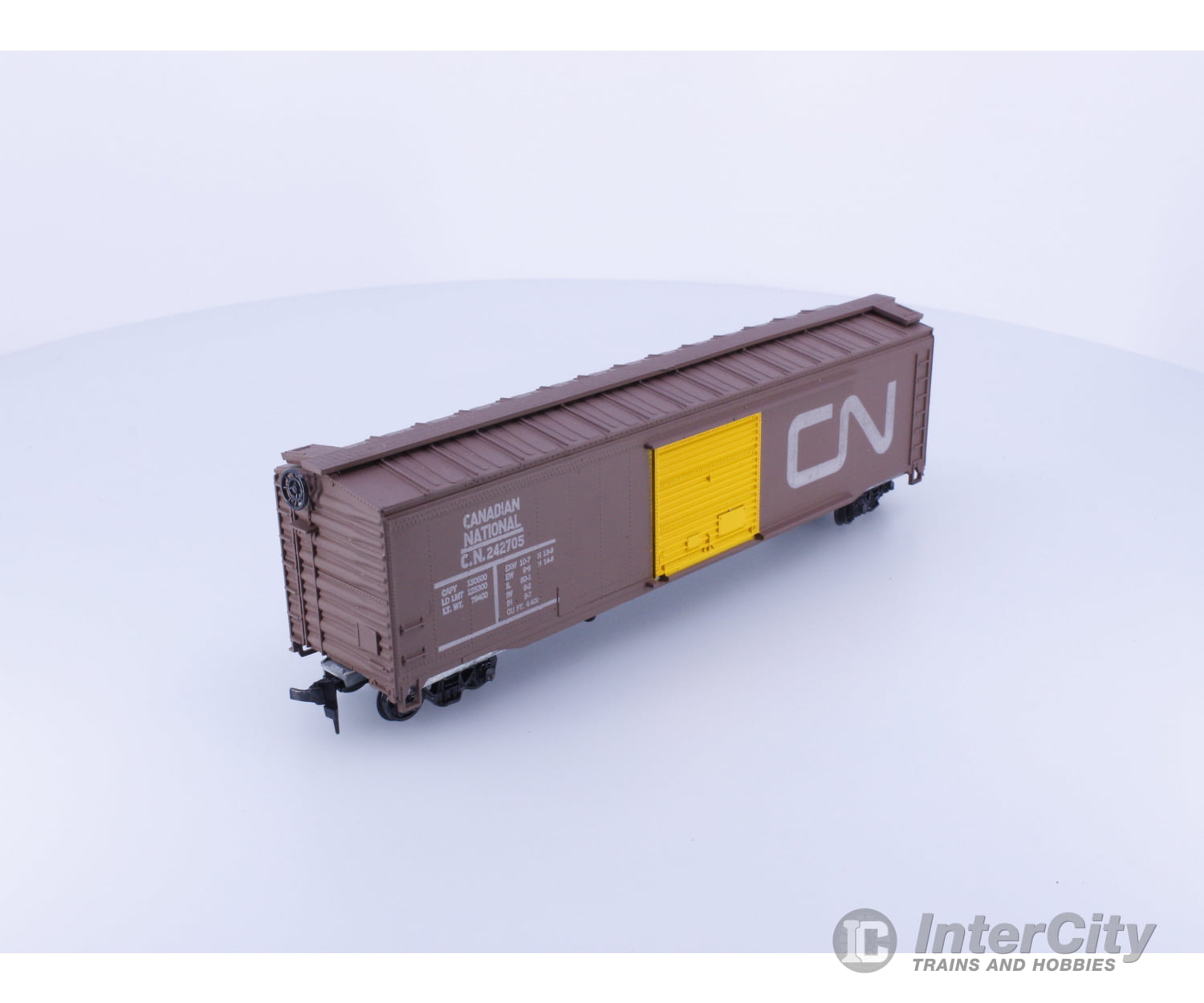 Athearn 1203 HO 50’ Standard Box Car Canadian National (CN) 242705 Freight Cars