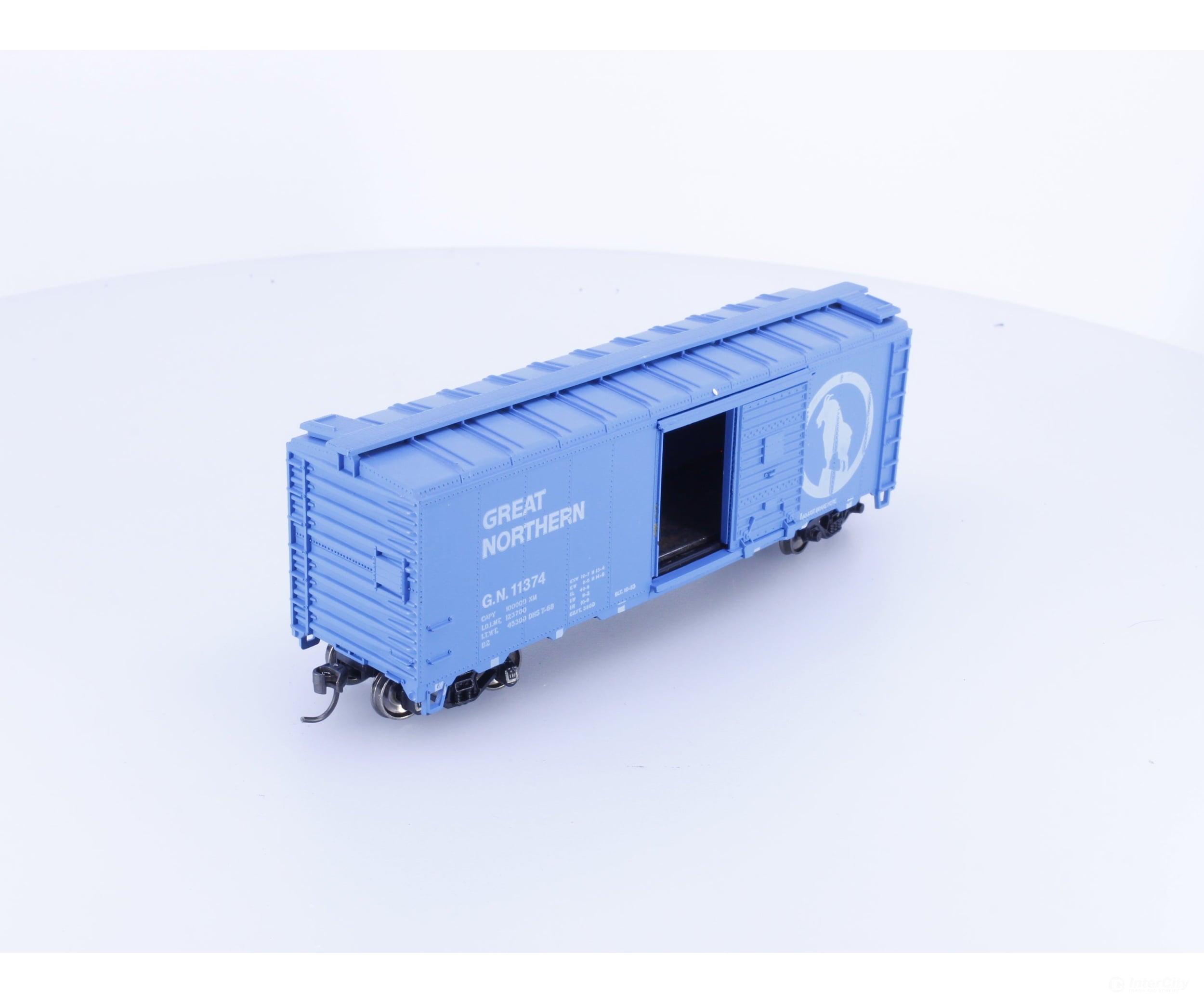 Athearn 1204 HO 40’ Single Door Boxcar Great Northern (GN) 11374 - Freight Cars